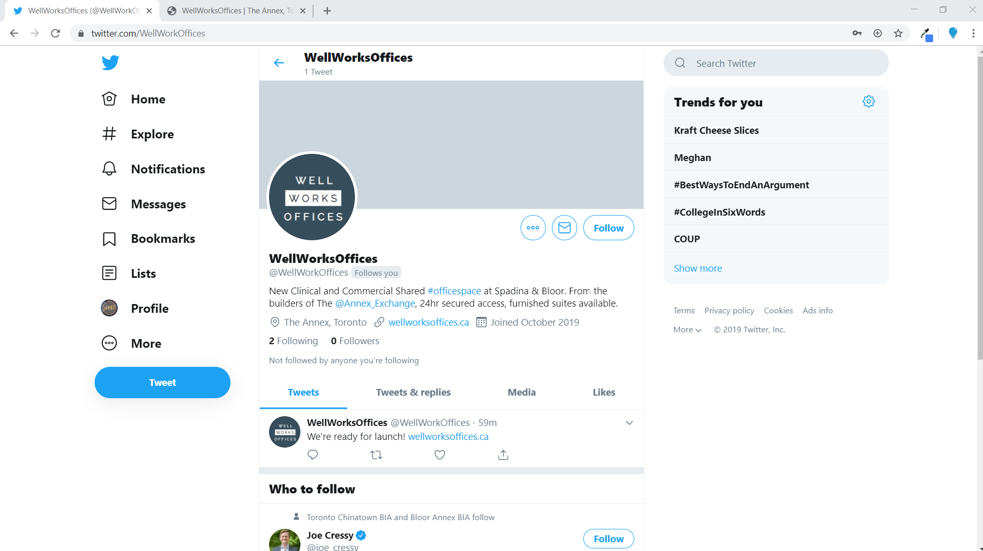 Join WellWorksOffices on Socials